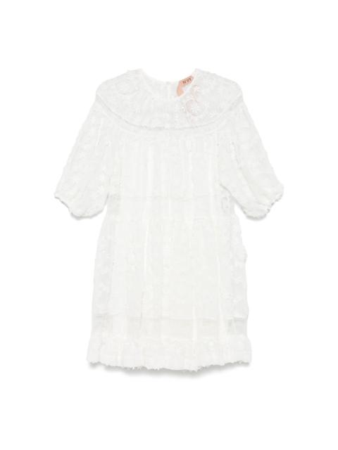 N°21 embroidered mini dress