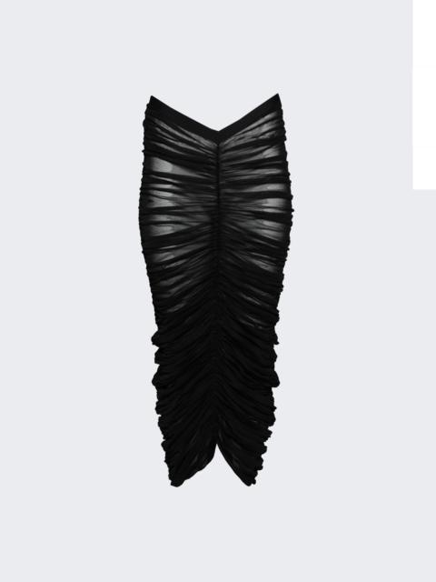KHAITE Laure Skirt Black