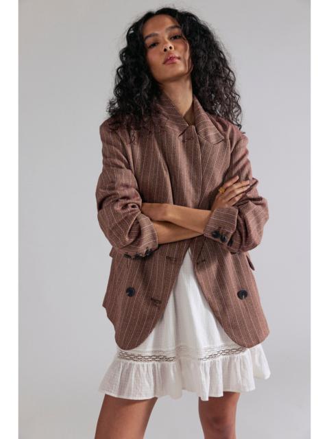 FREE PEOPLE Dean Double-Breasted Blazer