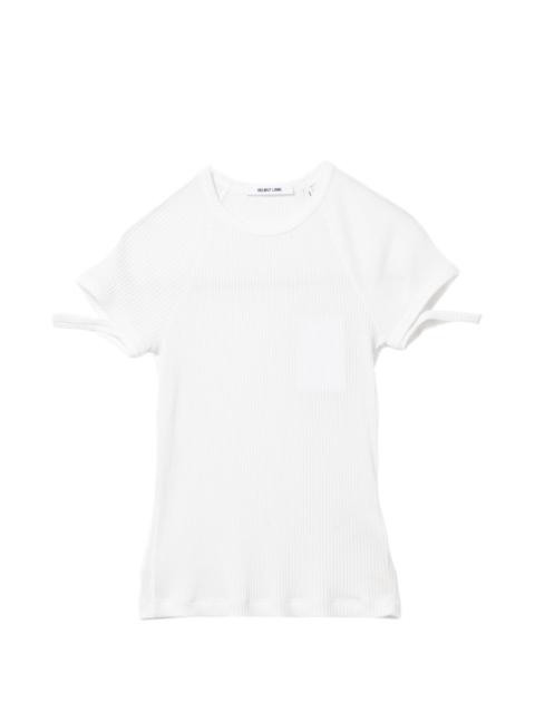 Helmut Lang raglan cropped T-shirt