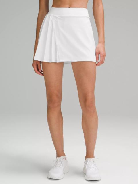 Asymmetrical Pleated Tennis Skirt