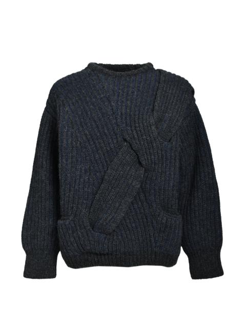 MAGLIANO 3D CABLE KNIT / MD81_19 ANTRACITE