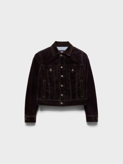7 For All Mankind ADI TRUCKER JACKET in Flock Denim