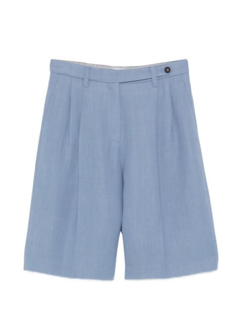 Brunello Cucinelli pleated shorts