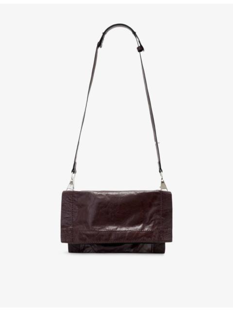 ALLSAINTS Lutece Small Leather Cross-Body Bag