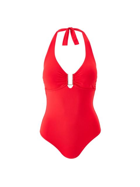 MELISSA ODABASH TAMPA RED SWIMSUIT