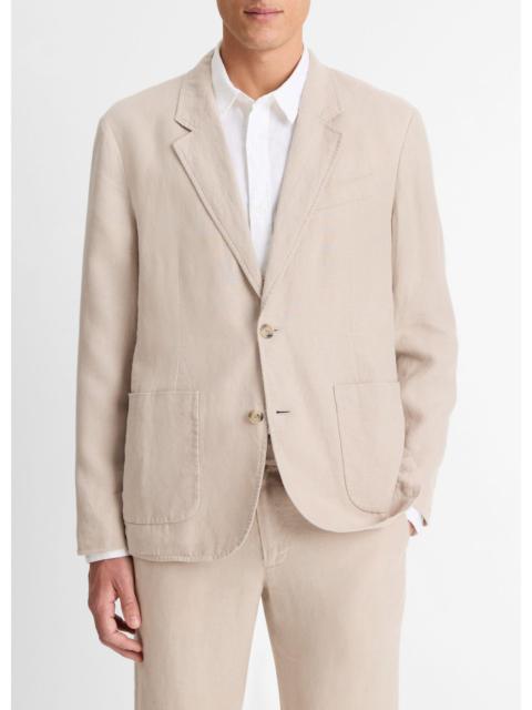 Vince Relaxed Hemp Blazer