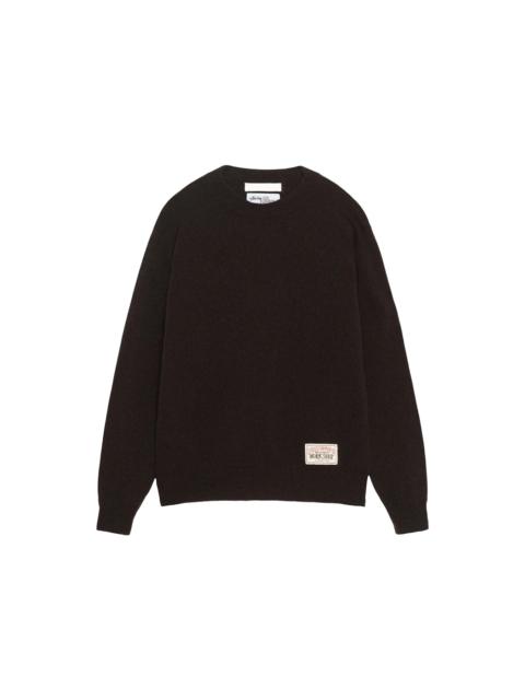 Stüssy Stussy x Our Legacy Work Shop Knitted Roundneck Sweater Dark Brown Surfman