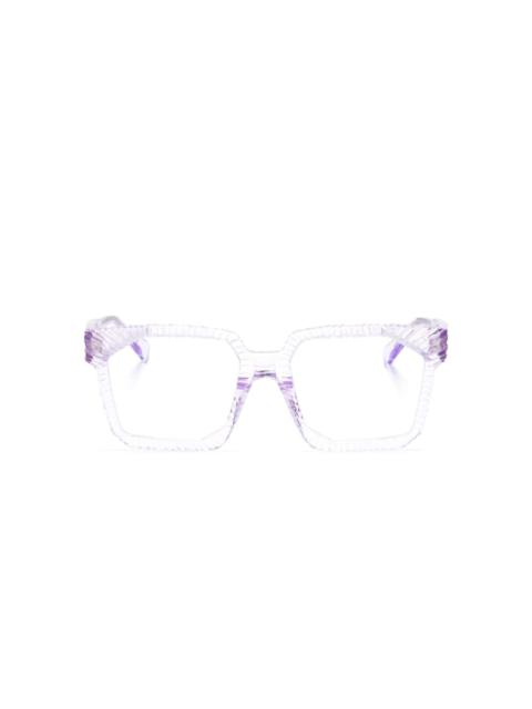 Kuboraum K30 square-frame glasses