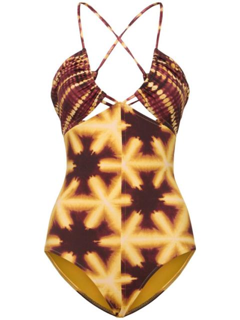 Akami lycra one piece swimsuit