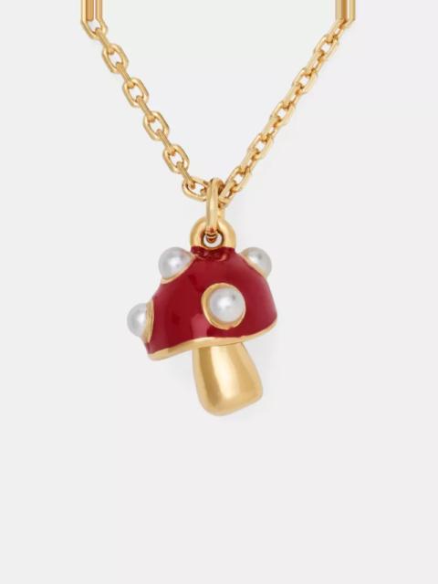 kate spade Secret Garden Mushroom Pendant