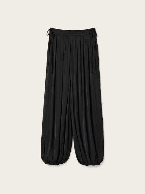 ALLSAINTS ESHE BAGGY FIT SATIN PANTS