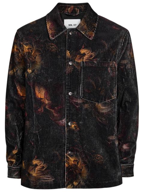 NN07 NN07 Blaze Printed Corduroy Overshirt