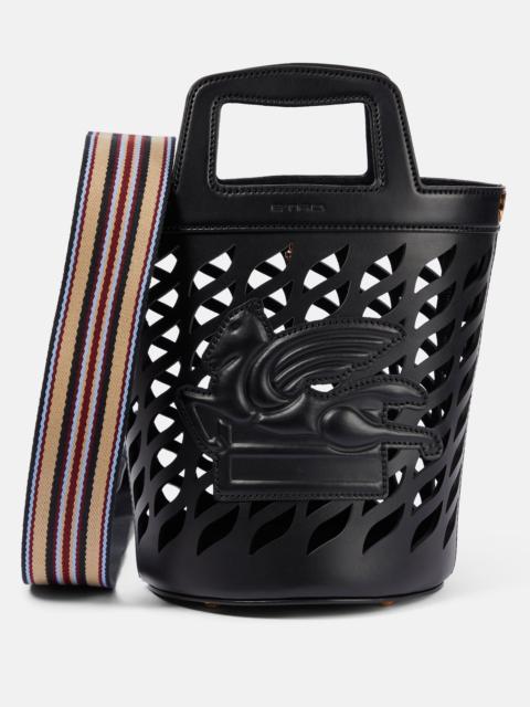 Etro Coffa leather bucket bag