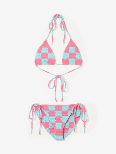 Burberry Crochet Technical Cotton Bikini