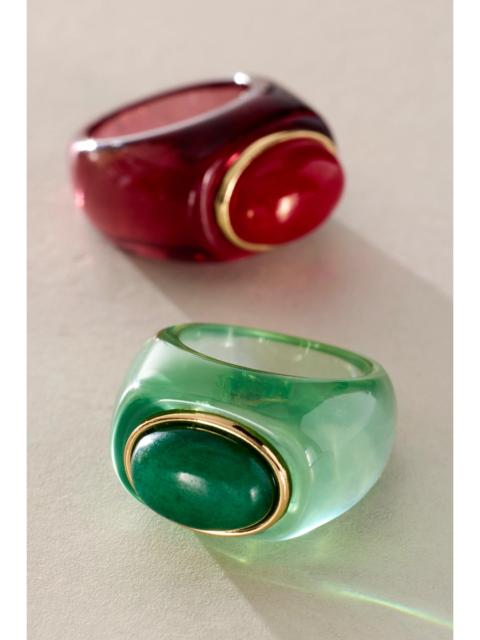 FREE PEOPLE Studio Resin Ring