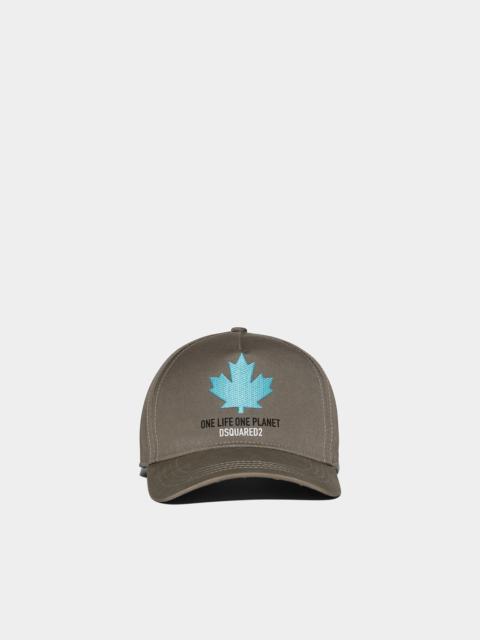 DSQUARED2 ONE LIFE ONE PLANET BASEBALL CAP