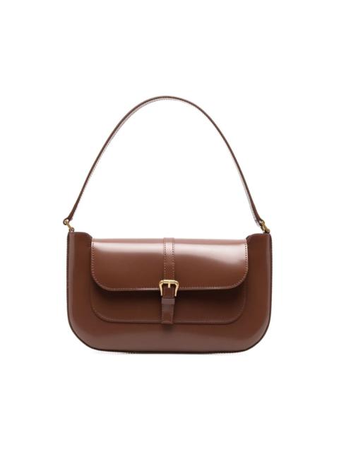 BY FAR flap detail shoulder bag