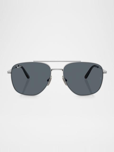 Ray-Ban Men's RB8097 Square Sunglasses
