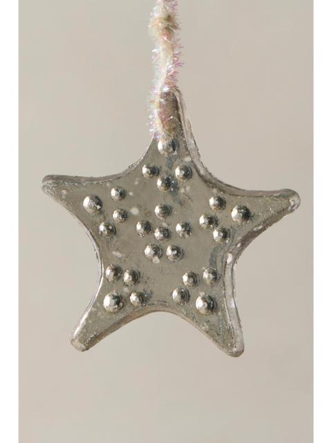 FREE PEOPLE Large Glass Star Ornament