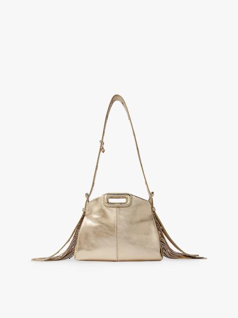 Miss M Mini metallic-leather shoulder bag