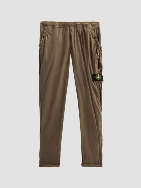 Stone Island Men's Stretch-Nylon Tapered Pants - Military Green