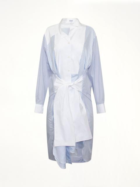 Loewe Stripe Shirtdress in Blue