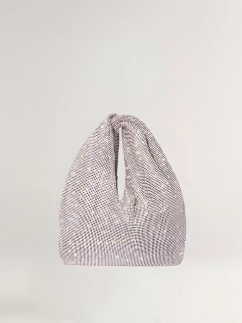 A.L.C. Paige Rhinestone Chain Mesh Bag