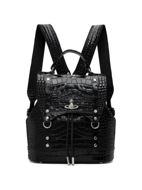 Vivienne Westwood Black Max Small Backpack