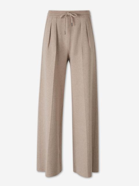 Max Mara CASHMERE WOOL KNIT PANTS