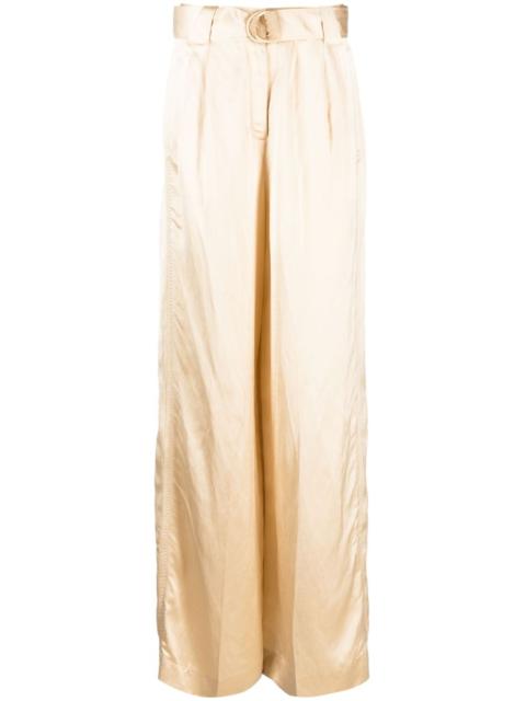 Zimmermann Wonderland satin trousers