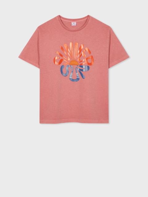 Paul Smith Women's Raspberry 'Summer Sun' T-Shirt
