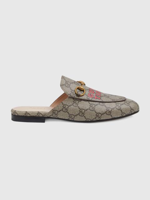 GUCCI Gucci Tiger Women's GG Princetown slipper