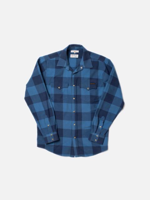 George Flannel Shirt Blue