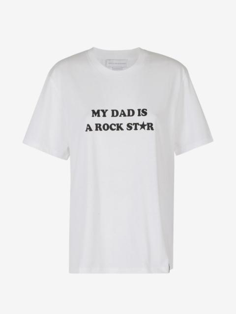 Stella McCartney slogan-print crew-neck T-shirt