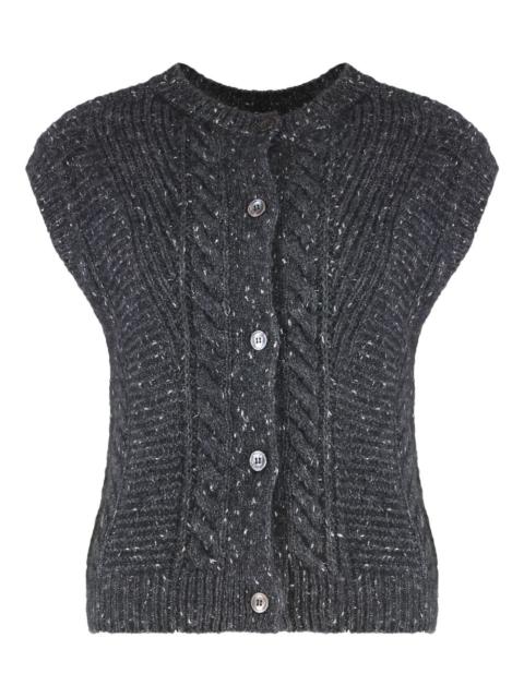 Max Mara Taffy buttoned vest