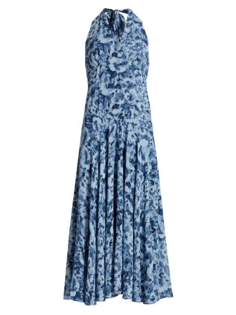 Reformation Women's Briony Halterneck Maxi Dress - Bliss