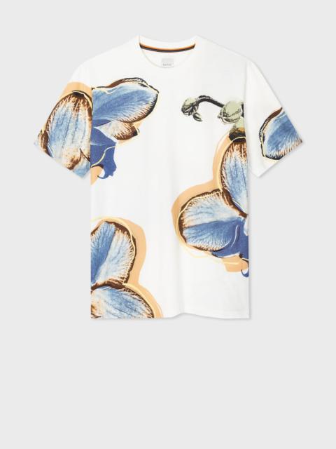 Paul Smith 'Orchid' Print T-Shirt