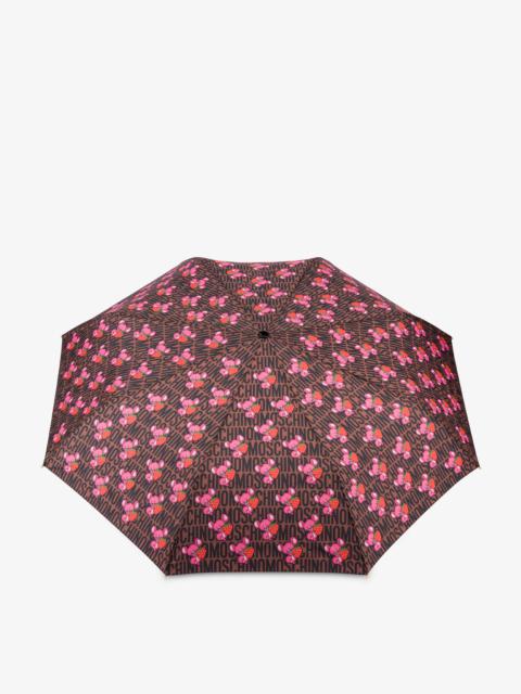Moschino ILLUSTRATED ANIMALS OPEN & CLOSE UMBRELLA