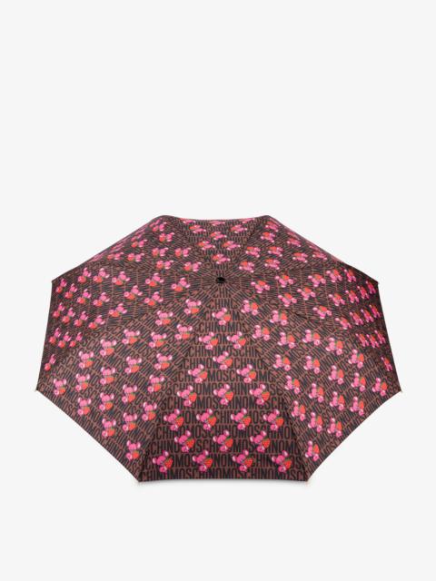 Moschino ILLUSTRATED ANIMALS OPEN & CLOSE UMBRELLA