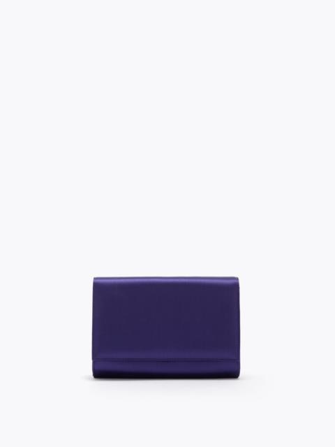 RENE CAOVILLA BABY PURPLE CLUTCH