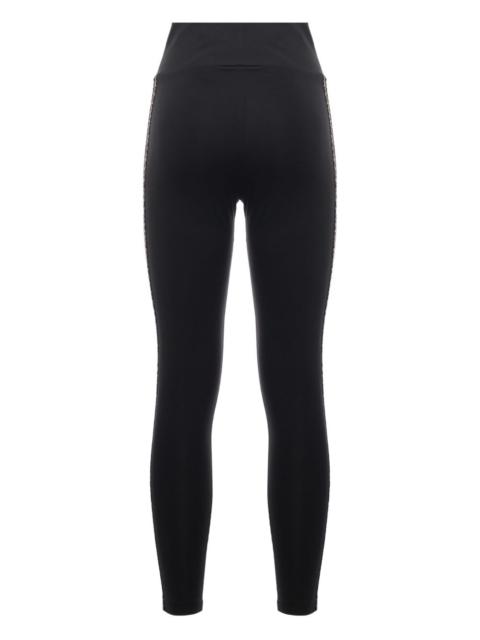 adidas logo-detail elastic-waist leggings