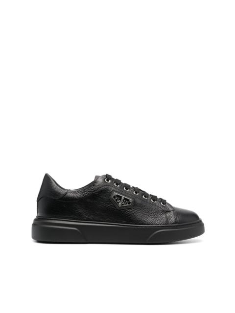 PHILIPP PLEIN logo-plaque lace-up sneakers
