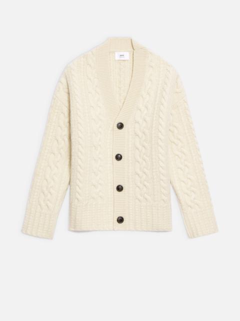 Cable Knitted Cardigan