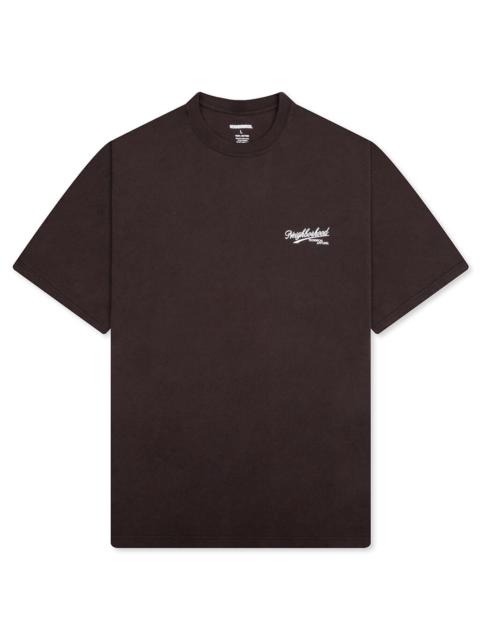 NEIGHBORHOOD NH. S/S TEE 8 - BROWN