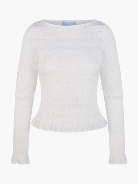 Hill House Home The Lexi Nap Top - Antique White
