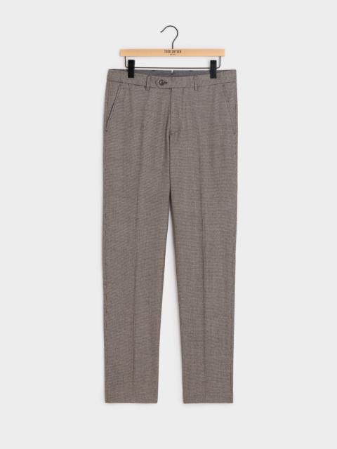 TODD SNYDER Italian Flannel Houndstooth Sutton Trouser