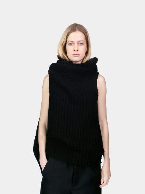 Ann Demeulemeester Chloe Knitted 3-Holes Top