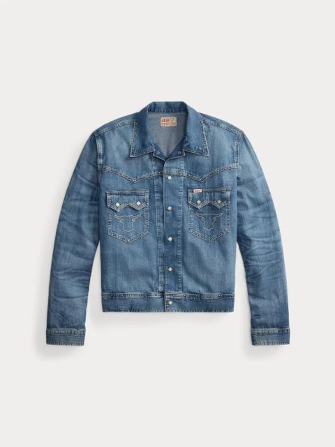 RRL by Ralph Lauren Studded Indigo Denim Jacket