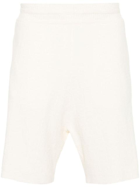 Golden Goose Lionel striped knitted shorts